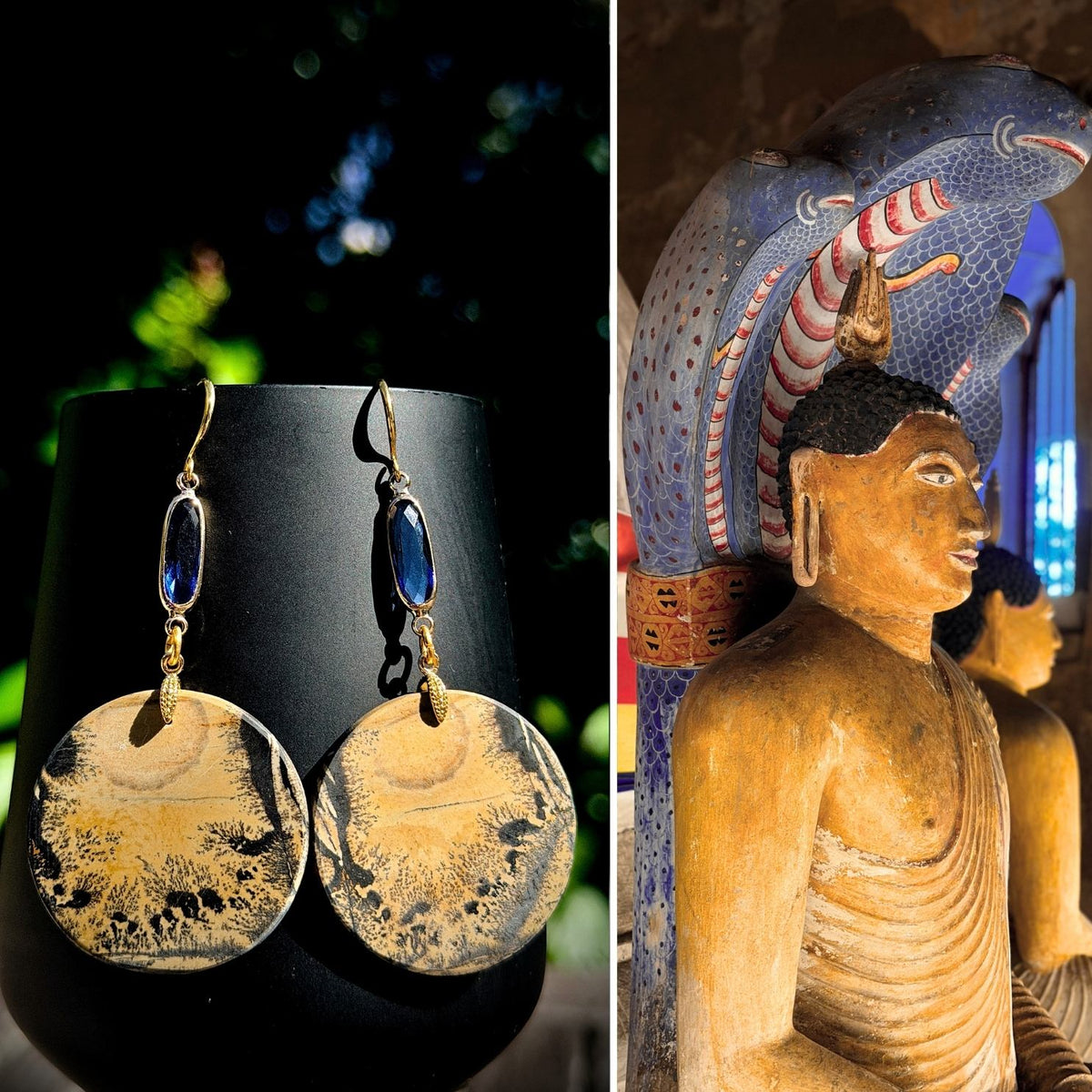 N°010 Statement Earrings - The Sri Lanka Collection