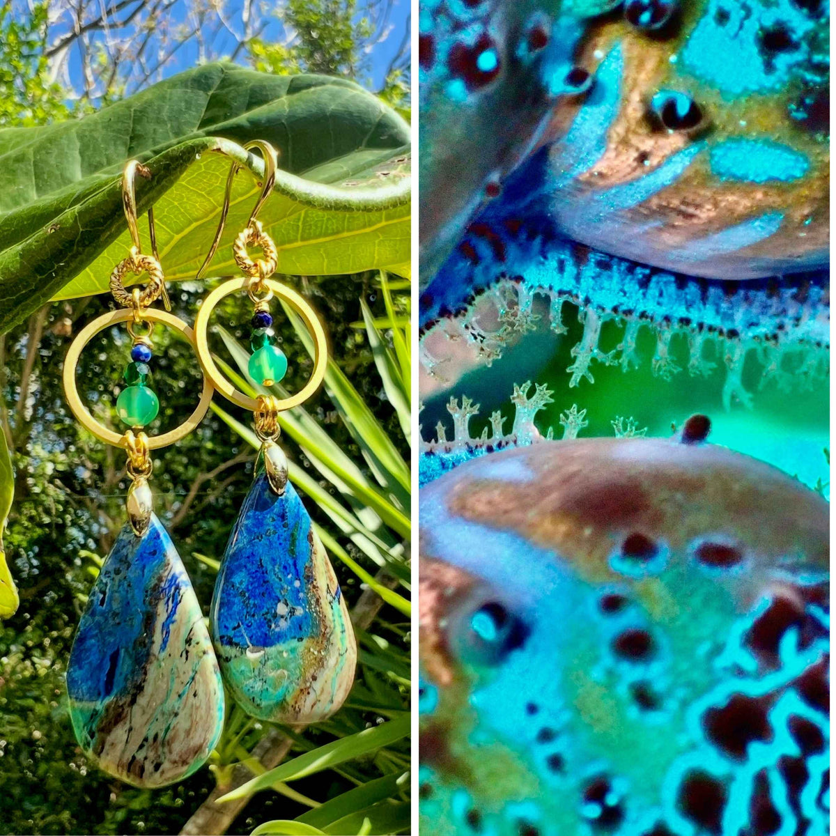 N°114 Statement Earrings - The Vanuatu Collection