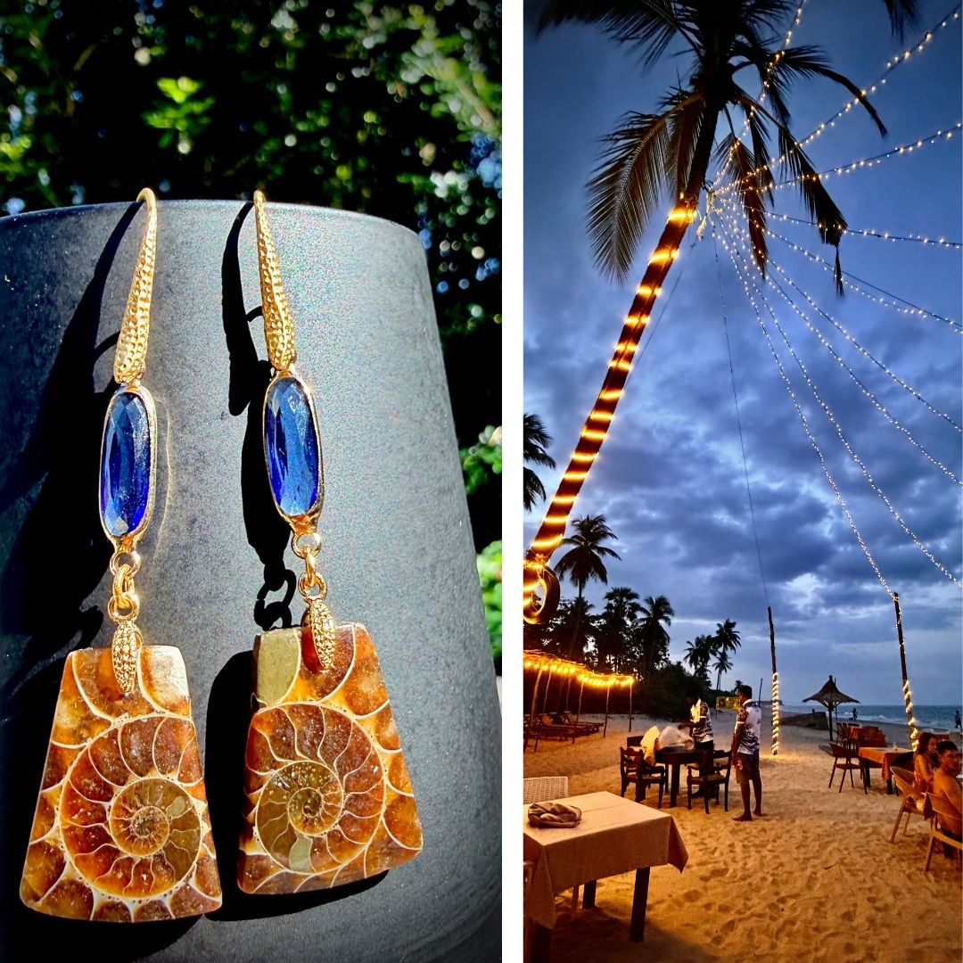 N°021 Statement Earrings - The Sri Lanka Collection