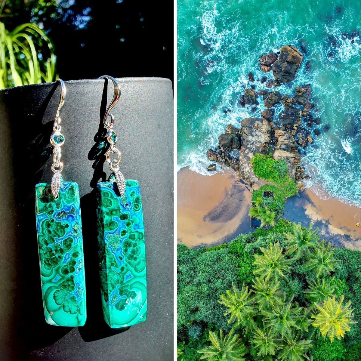 N°031 Statement Earrings - The Sri Lanka Collection
