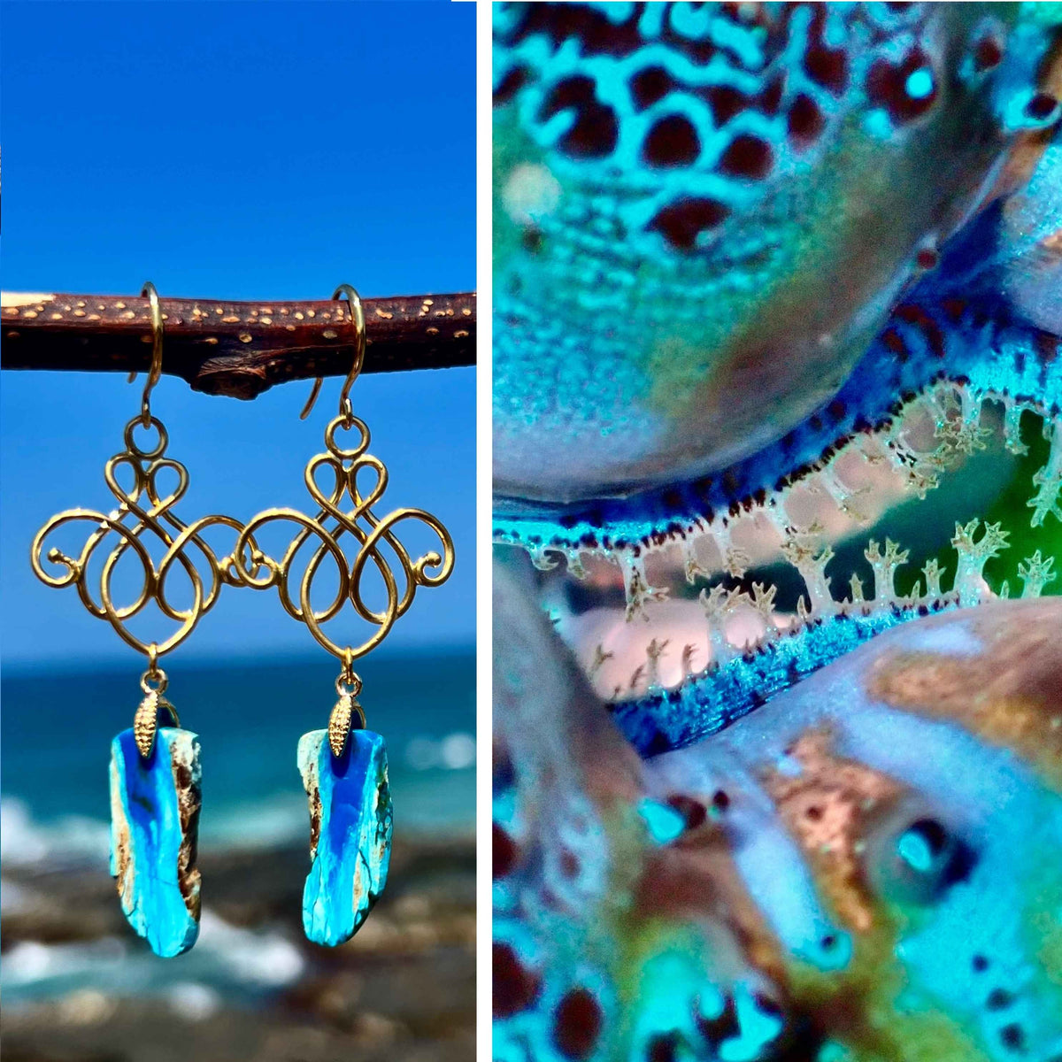 N°046 Statement Earrings - The Vanuatu Collection