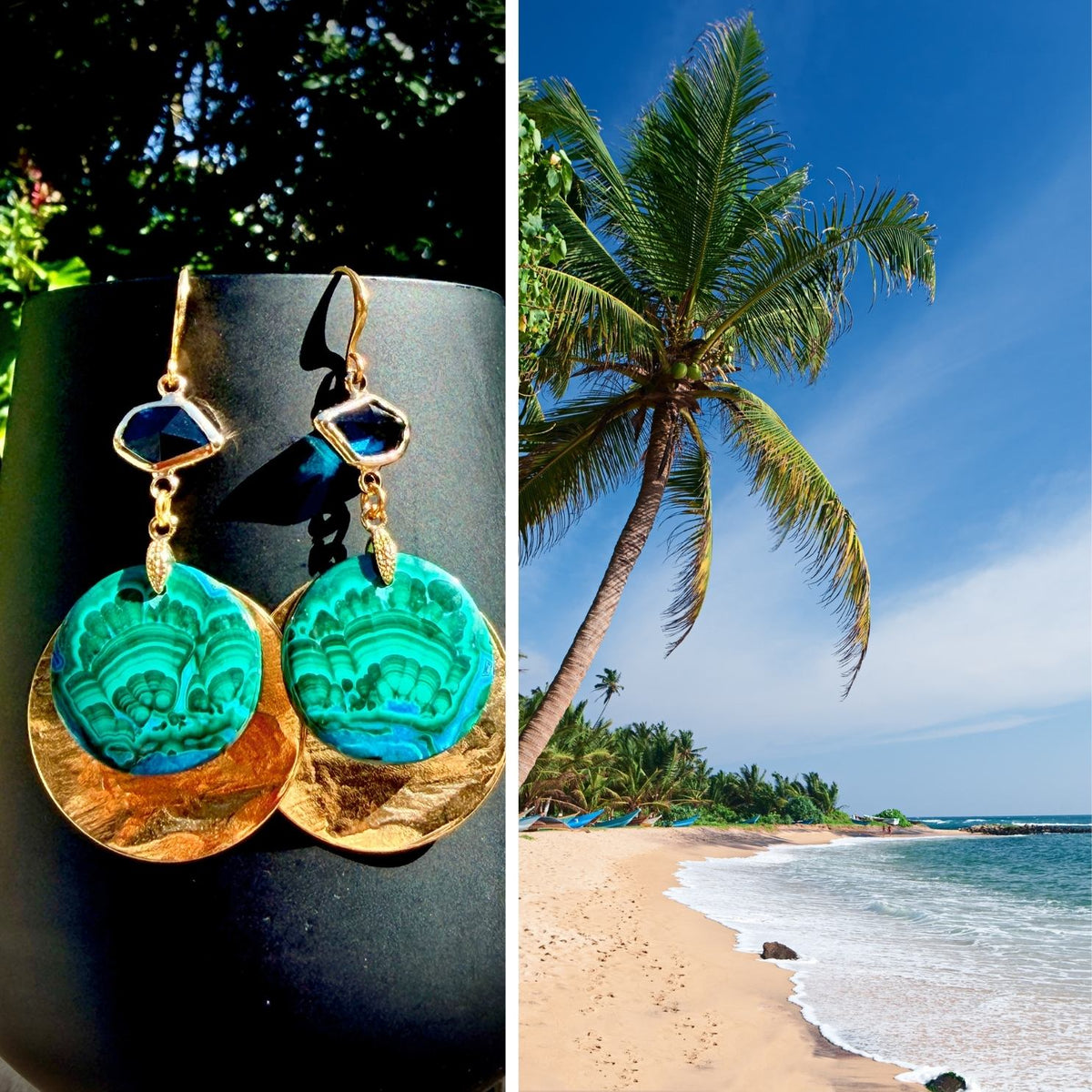 N°051 Statement Earrings - The Sri Lanka Collection