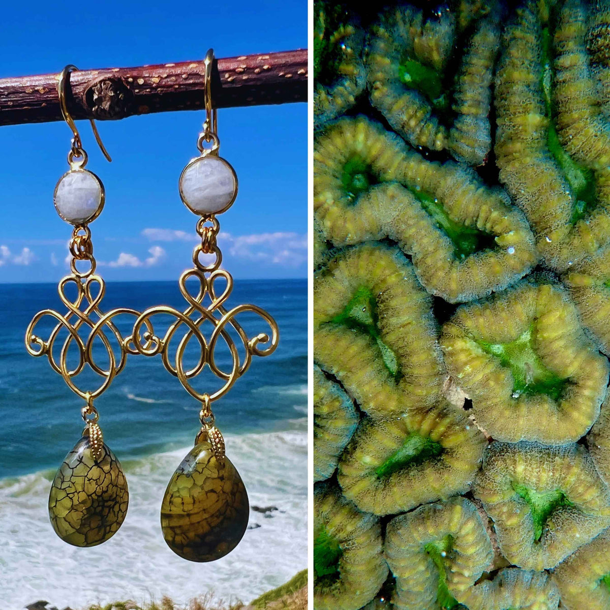 N°070 Statement Earrings - The Vanuatu Collection