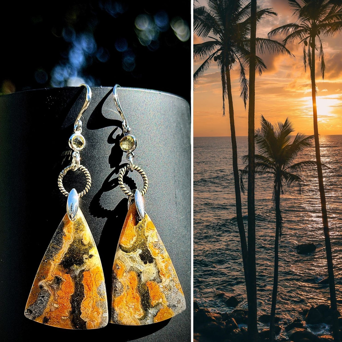 N°076 Statement Earrings - The Sri Lanka Collection