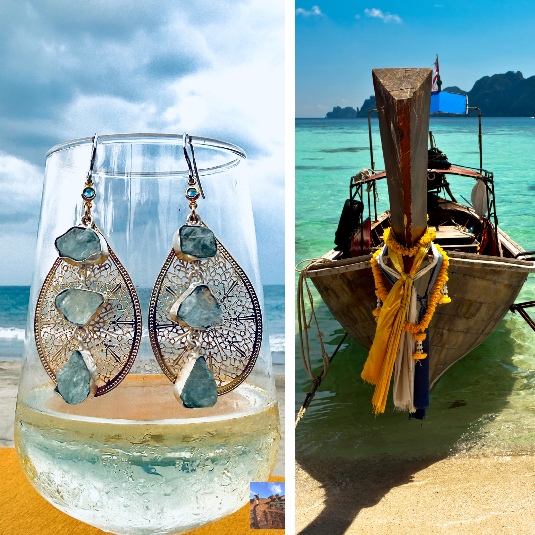 N°079 Statement Earrings - The Sri Lanka Collection