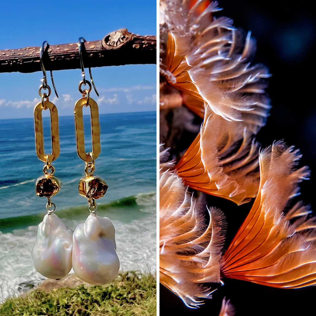 N°084 Statement Earrings - The Vanuatu Collection