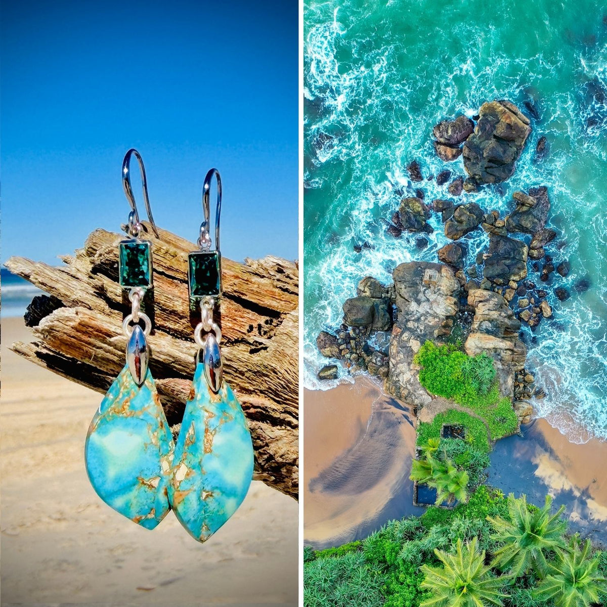 N°053 Statement Earrings - The Sri Lanka Collection