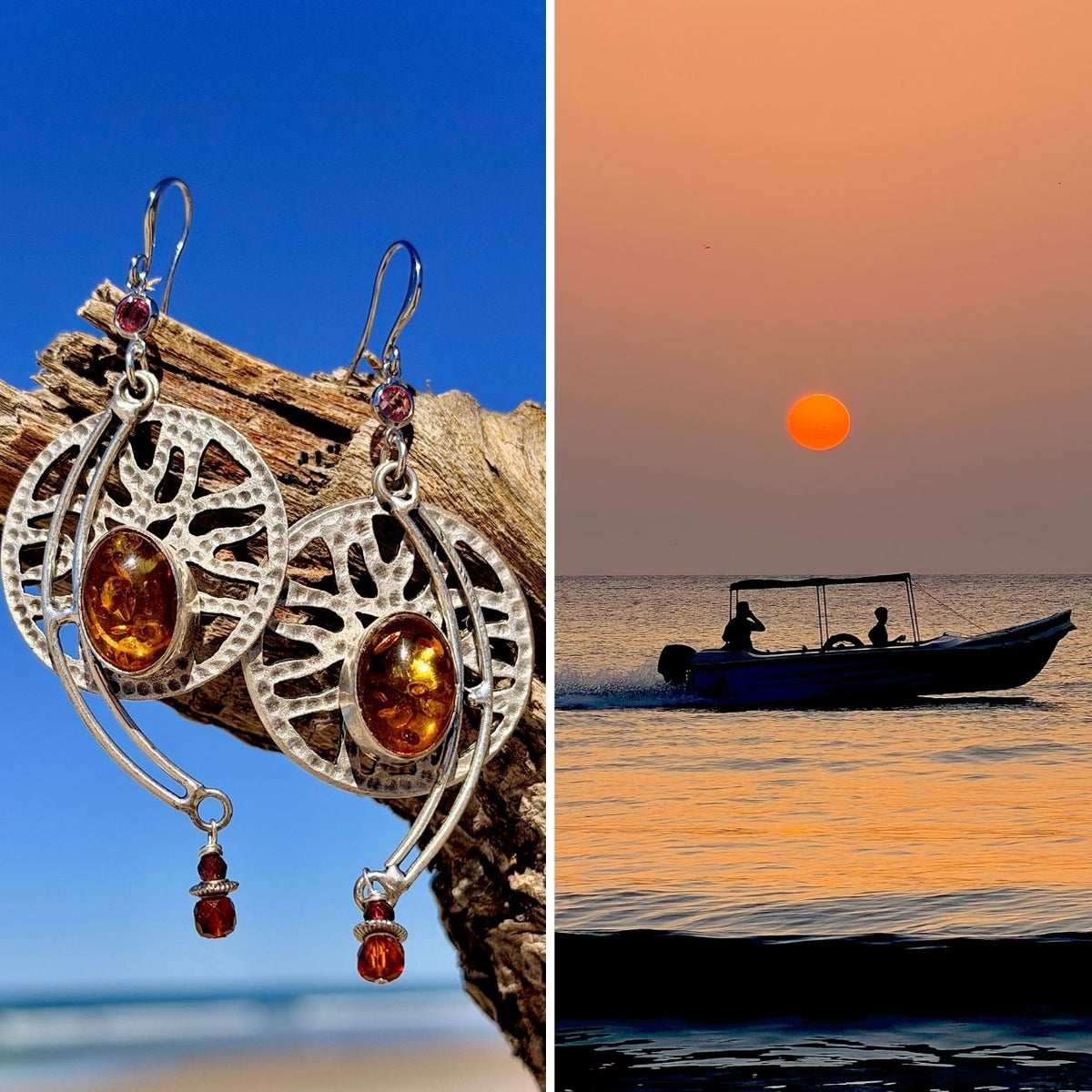 N°016 Statement Earrings - The Sri Lanka Collection
