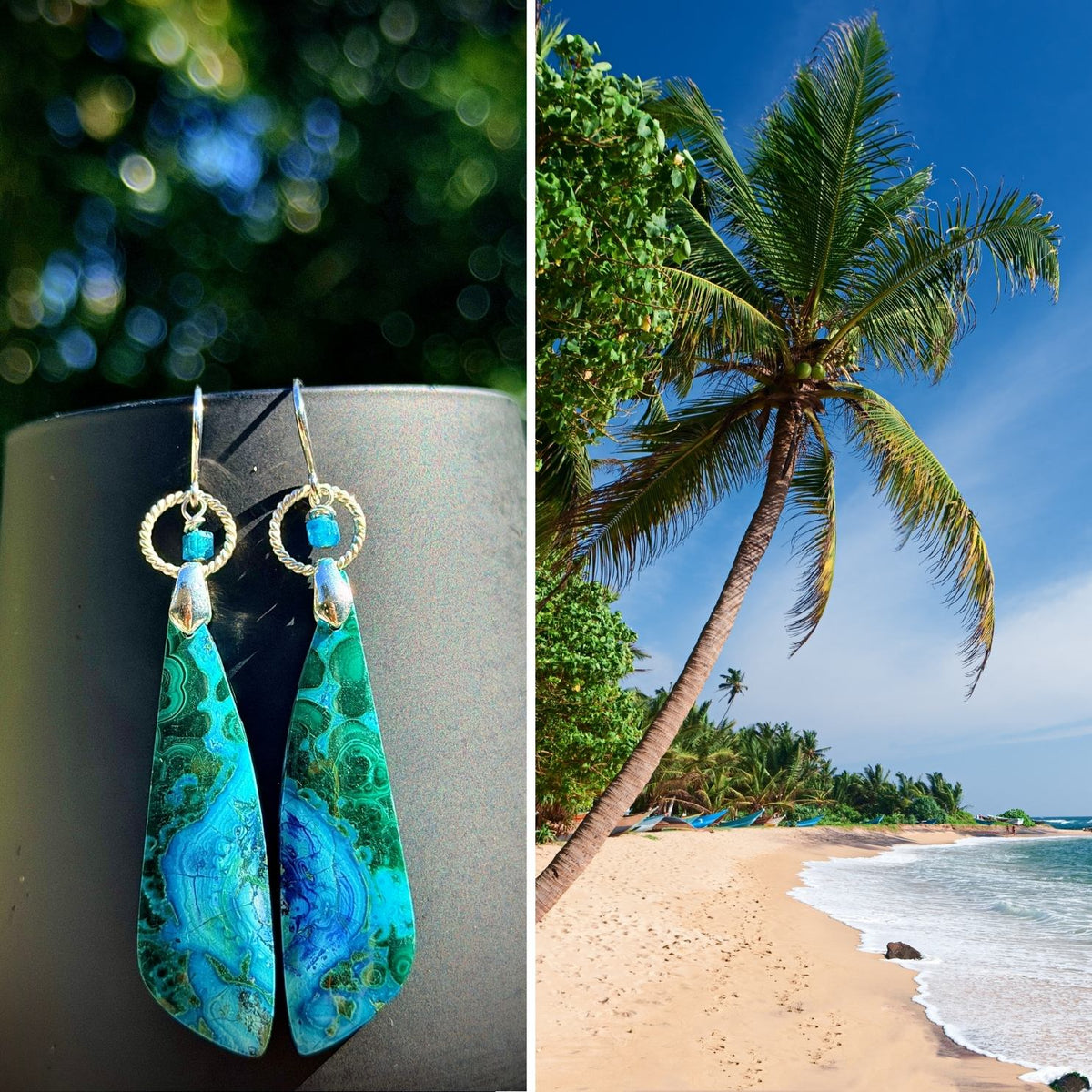 N°041 Statement Earrings - The Sri Lanka Collection