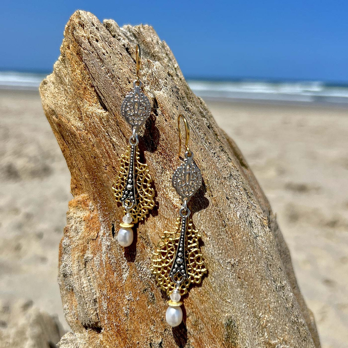 N°1032 Statement Earrings - The Pearl Collection