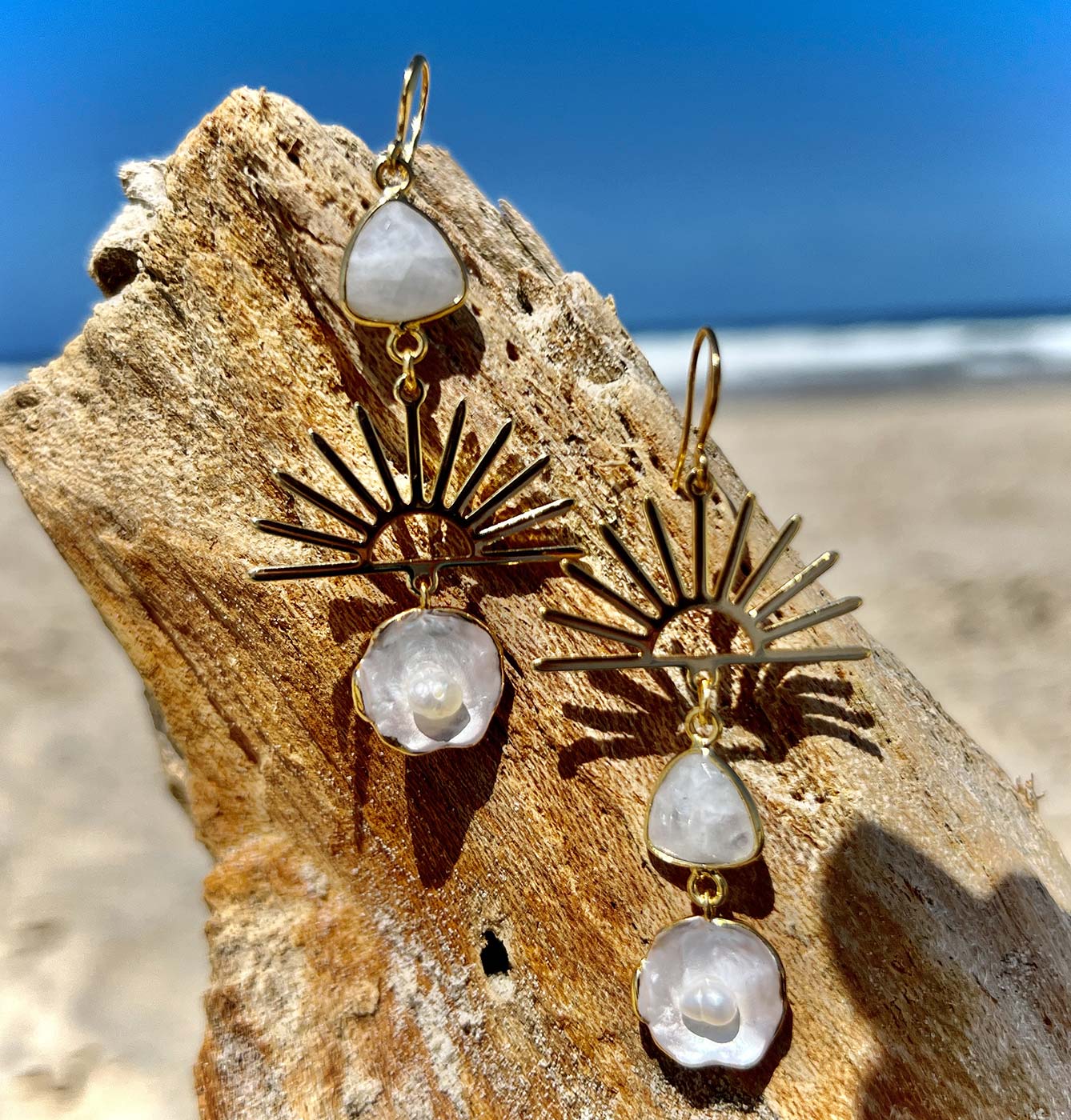 N°1053 Statement Earrings - The Pearl Collection