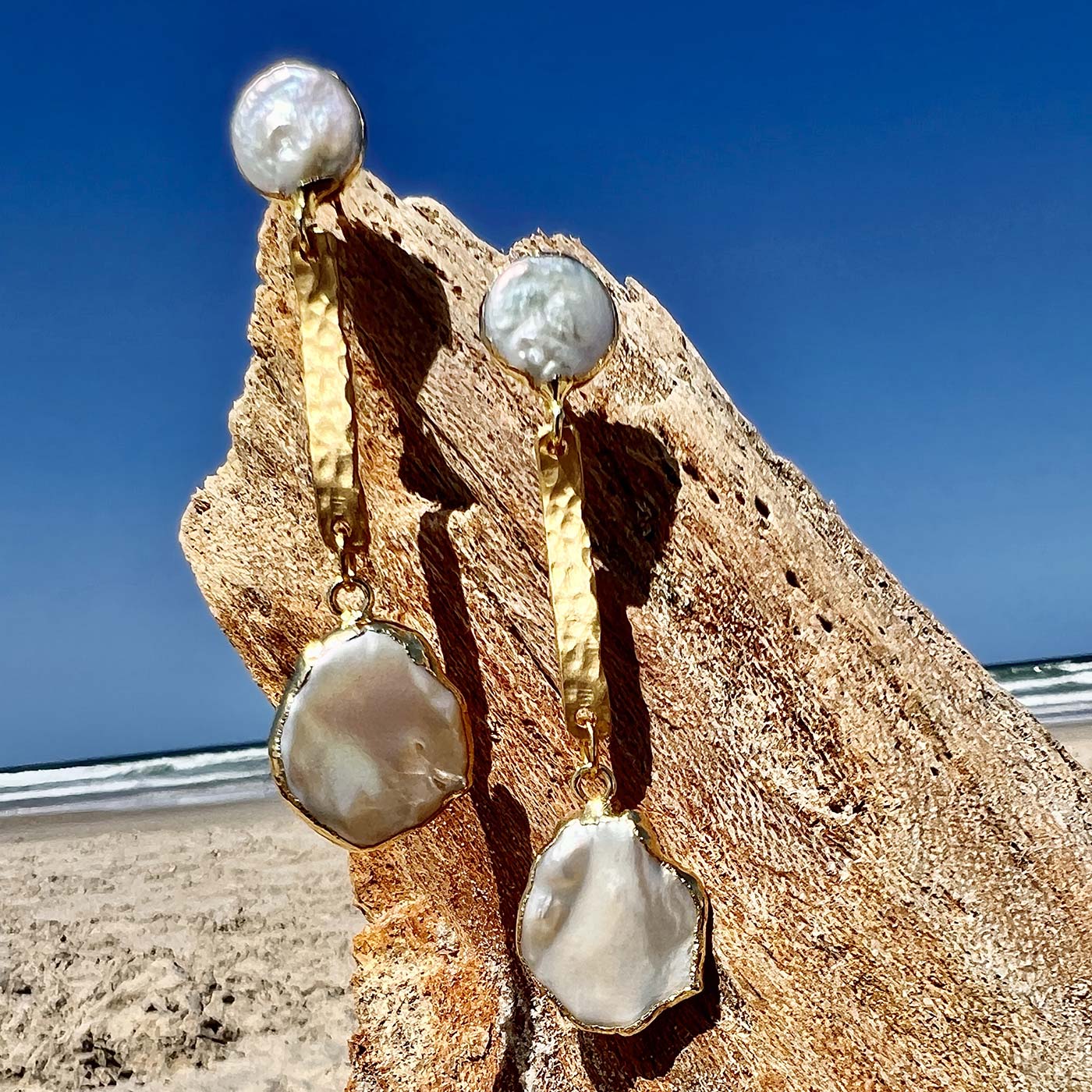 N°1047 Statement Earrings - The Pearl Collection