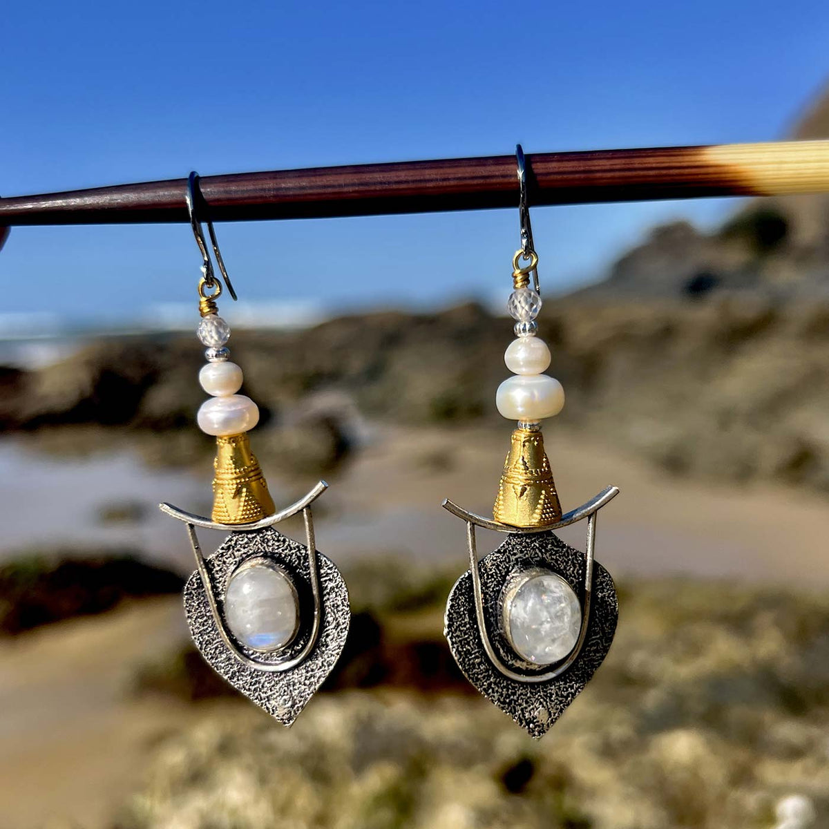 N°1008 Statement Earrings - The Pearl Collection