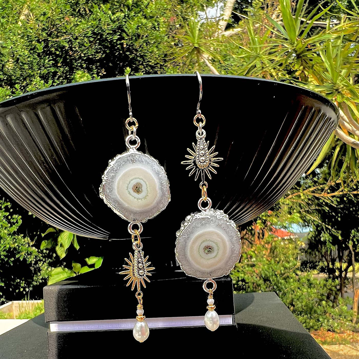 N°1010 Statement Earrings - The Pearl Collection