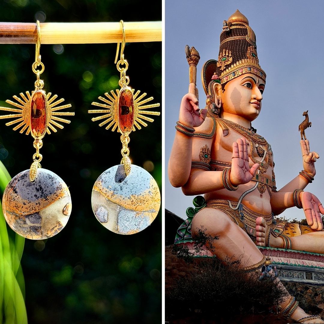 N°101 Statement Earrings - The Sri Lanka Collection