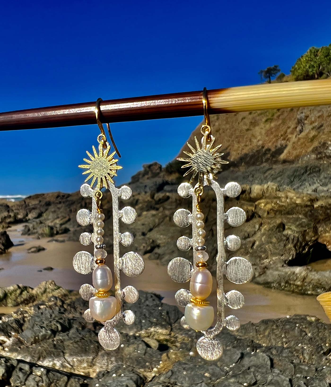N°1033 Statement Earrings - The Pearl Collection