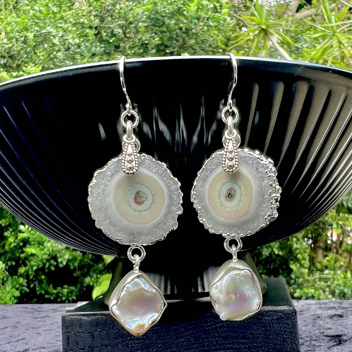 N°1037 Statement Earrings - The Pearl Collection