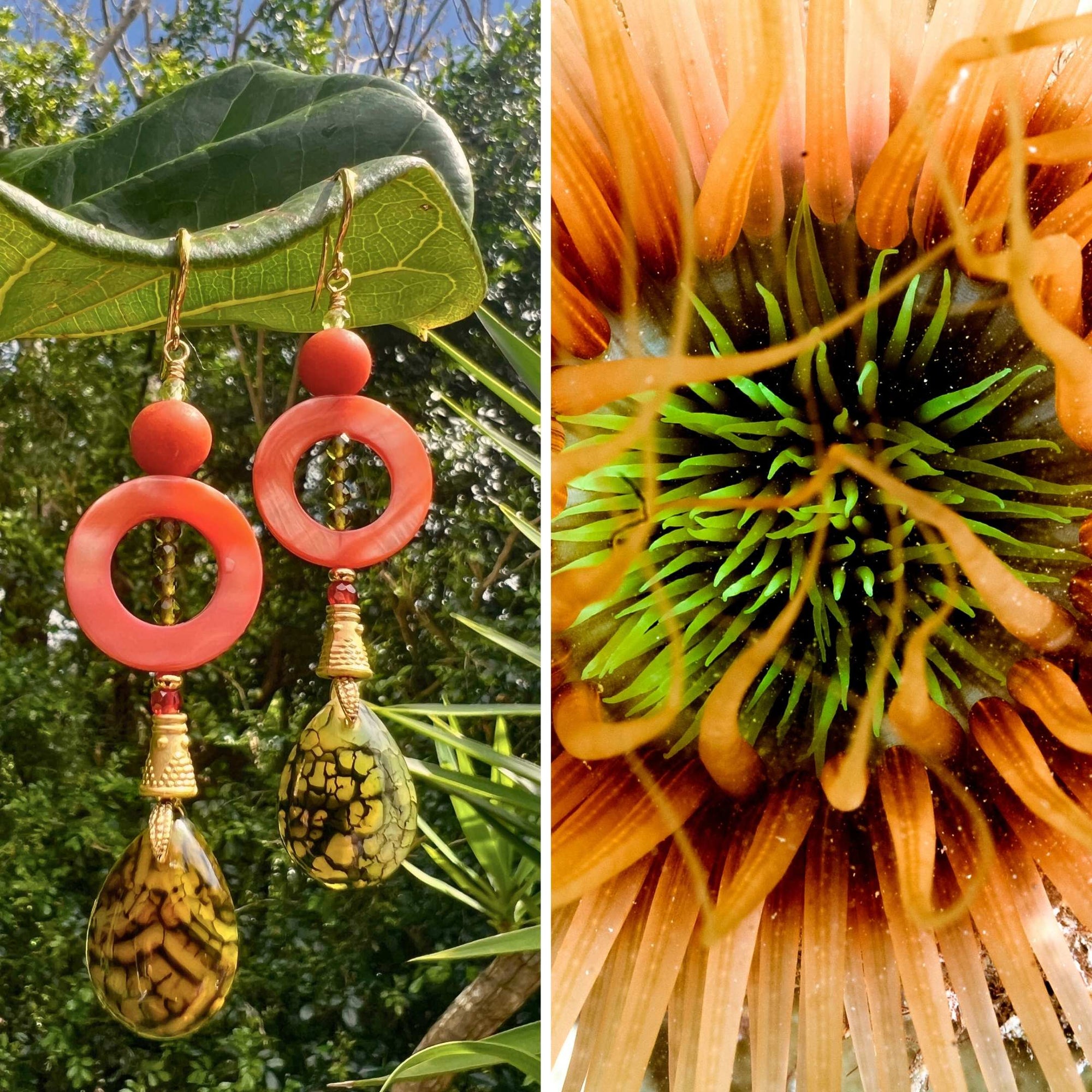 N°103 Statement Earrings - The Vanuatu Collection
