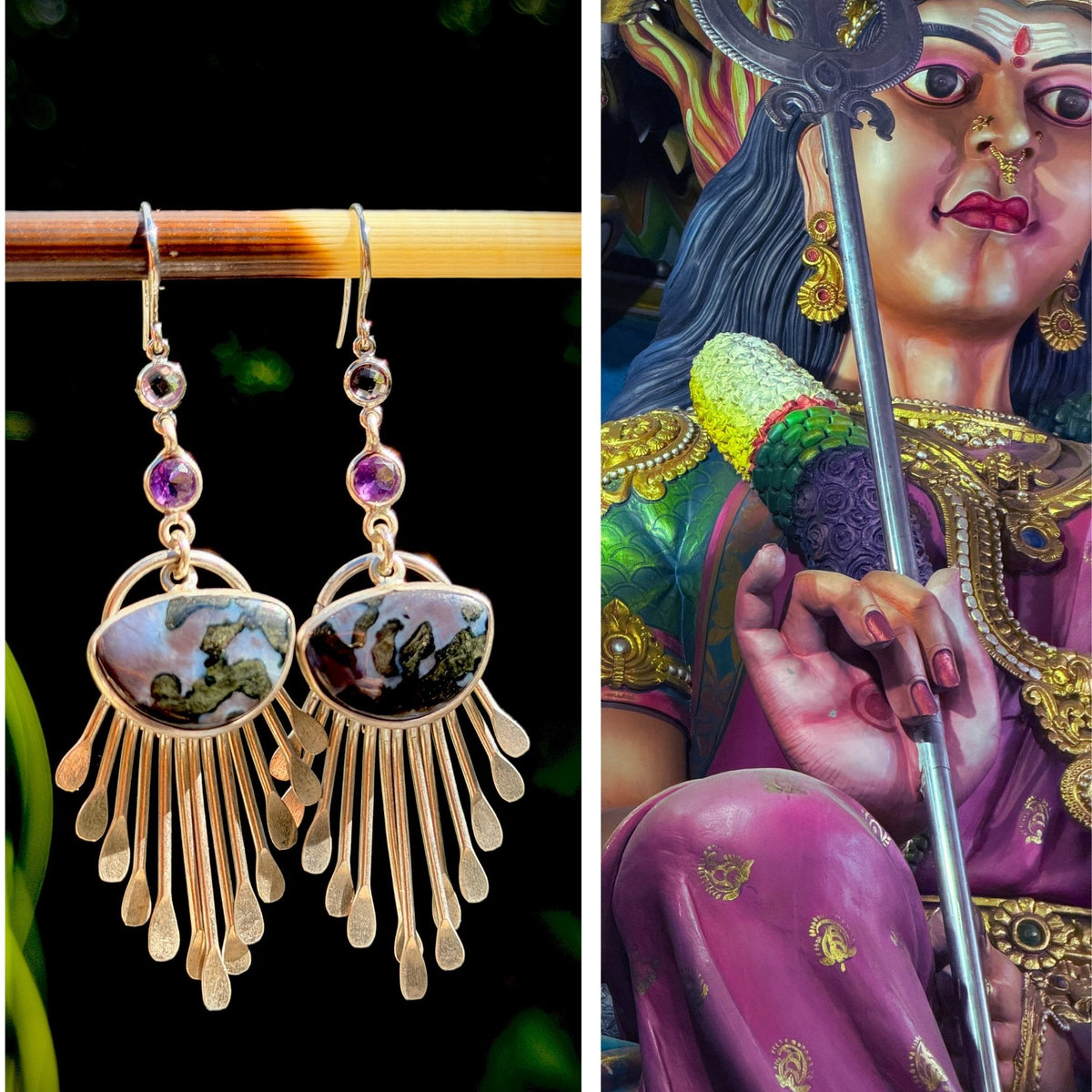 N°103 Statement Earrings - The Sri Lanka Collection