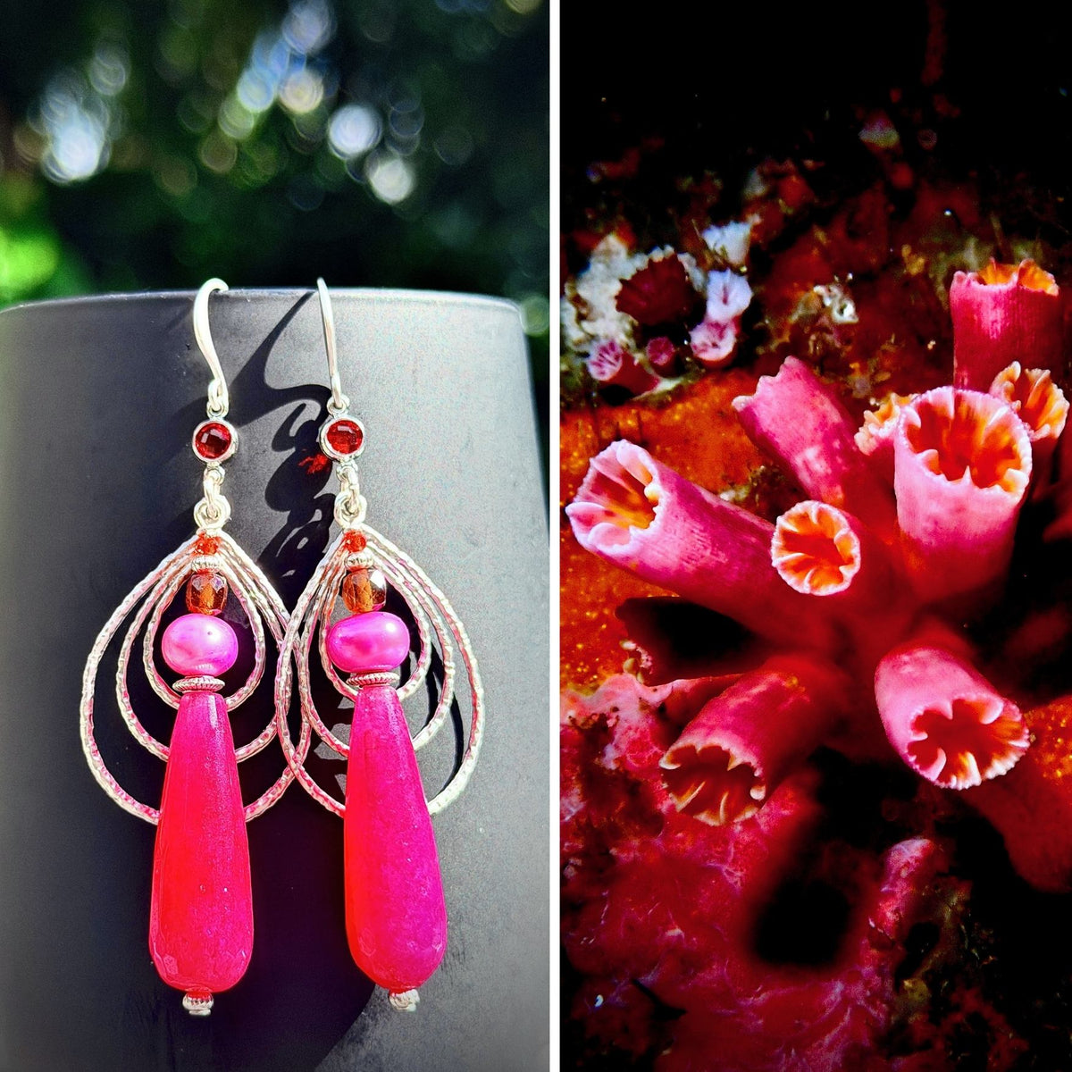 N°107 Statement Earrings - The Sri Lanka Collection