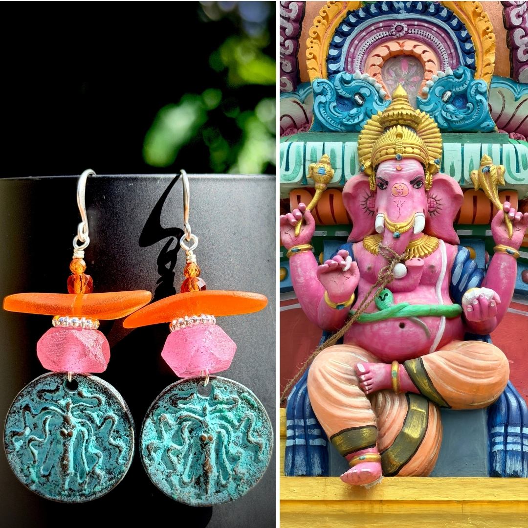 N°115 Statement Earrings - The Sri Lanka Collection