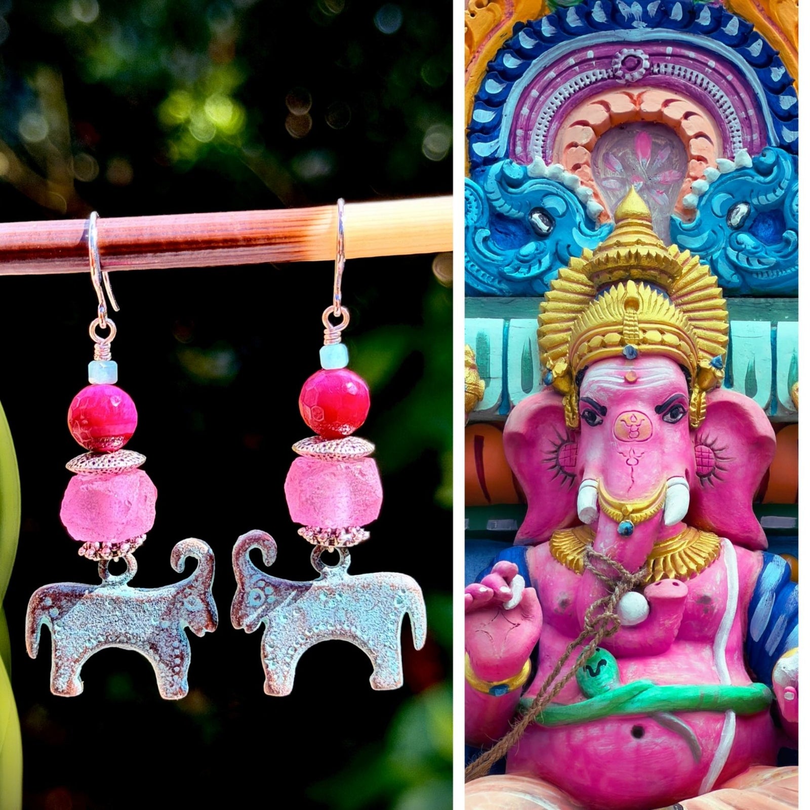 N°121 Statement Earrings - The Sri Lanka Collection