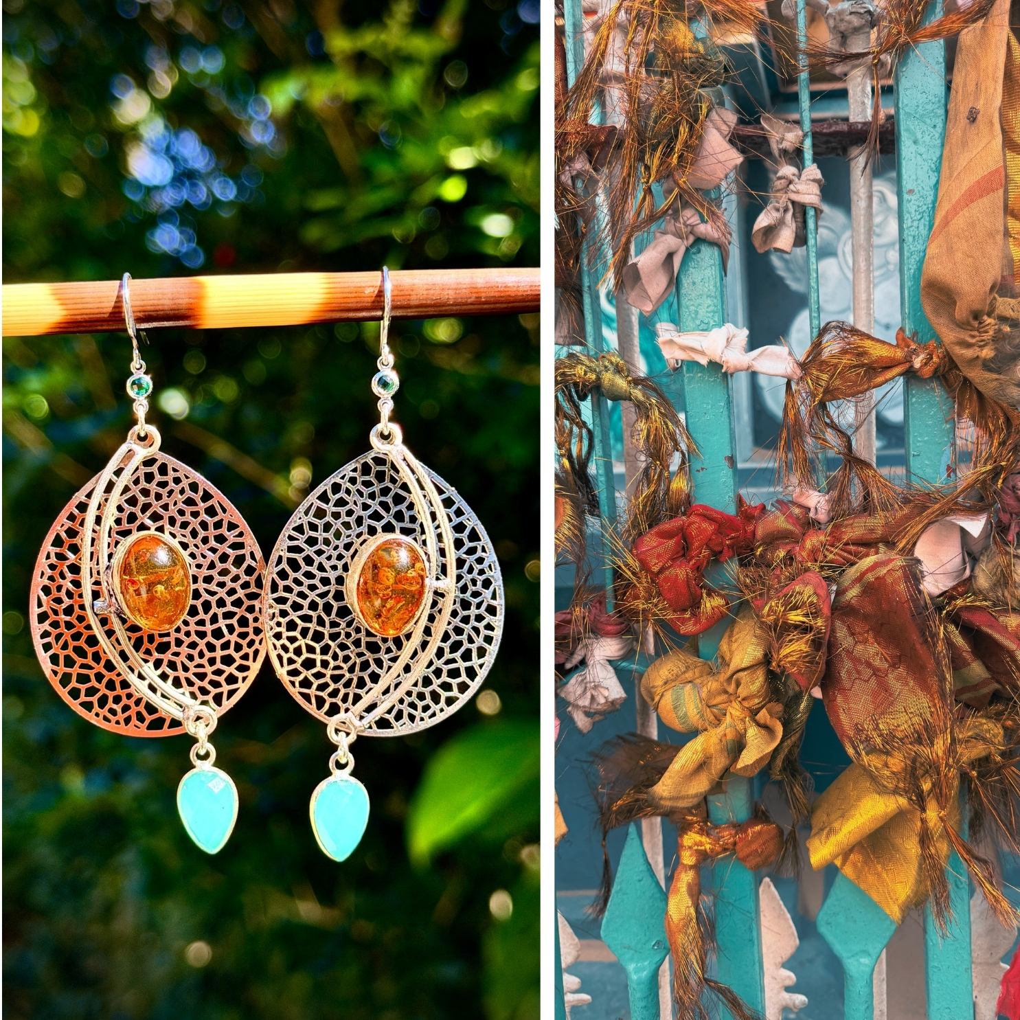 N°131 Statement Earrings - The Sri Lanka Collection