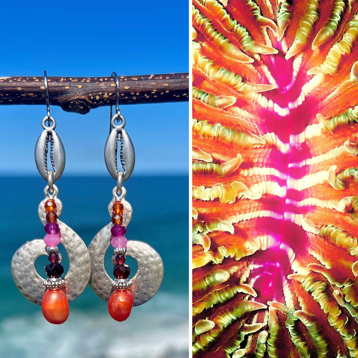 N°013 Statement Earrings - The Vanuatu Collection