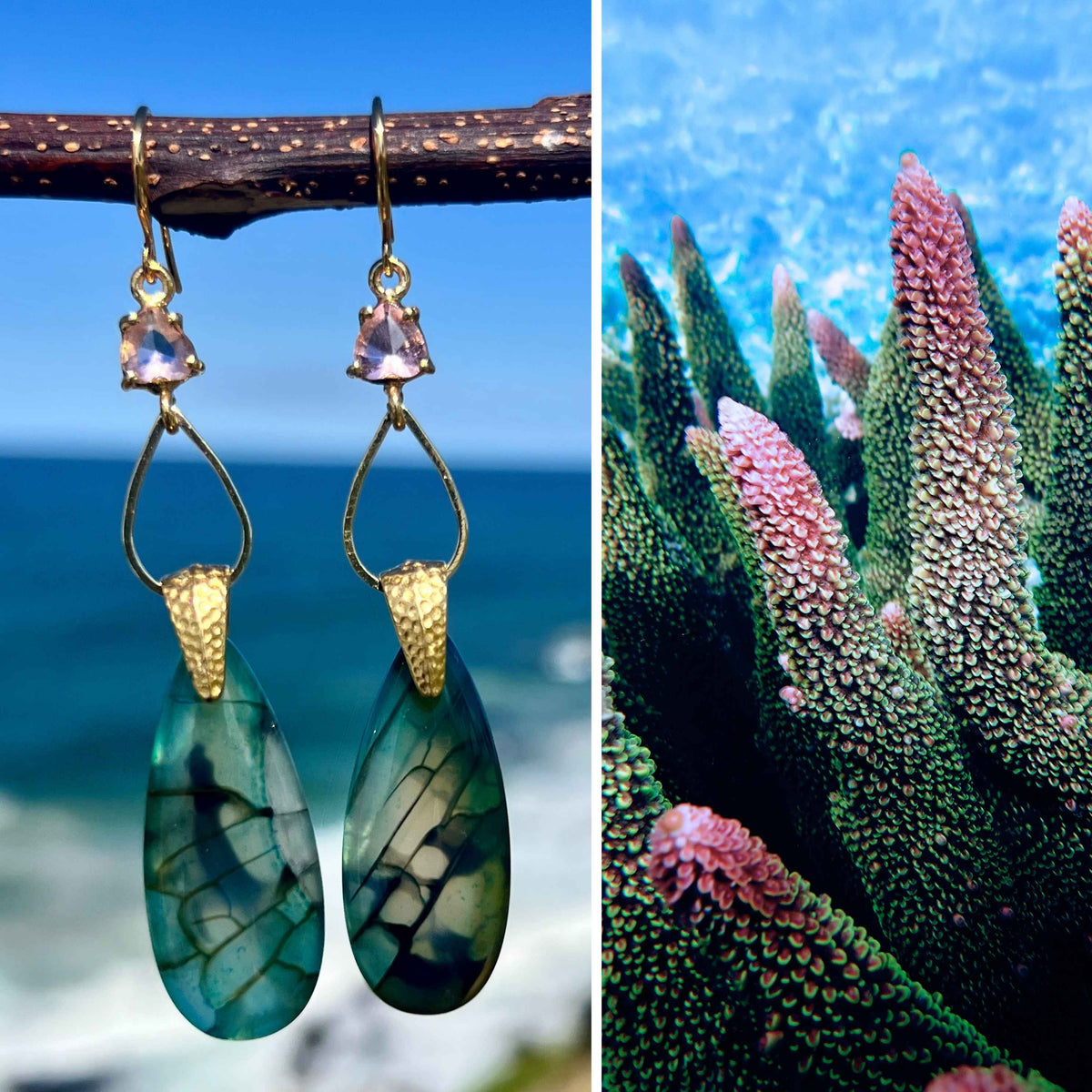 N°014 Statement Earrings - The Vanuatu Collection