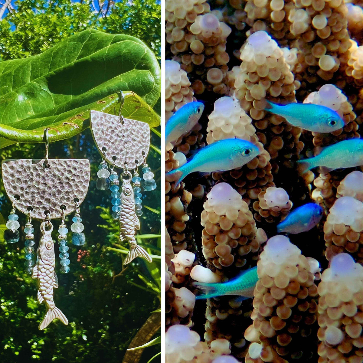 N°018 Statement Earrings - The Vanuatu Collection