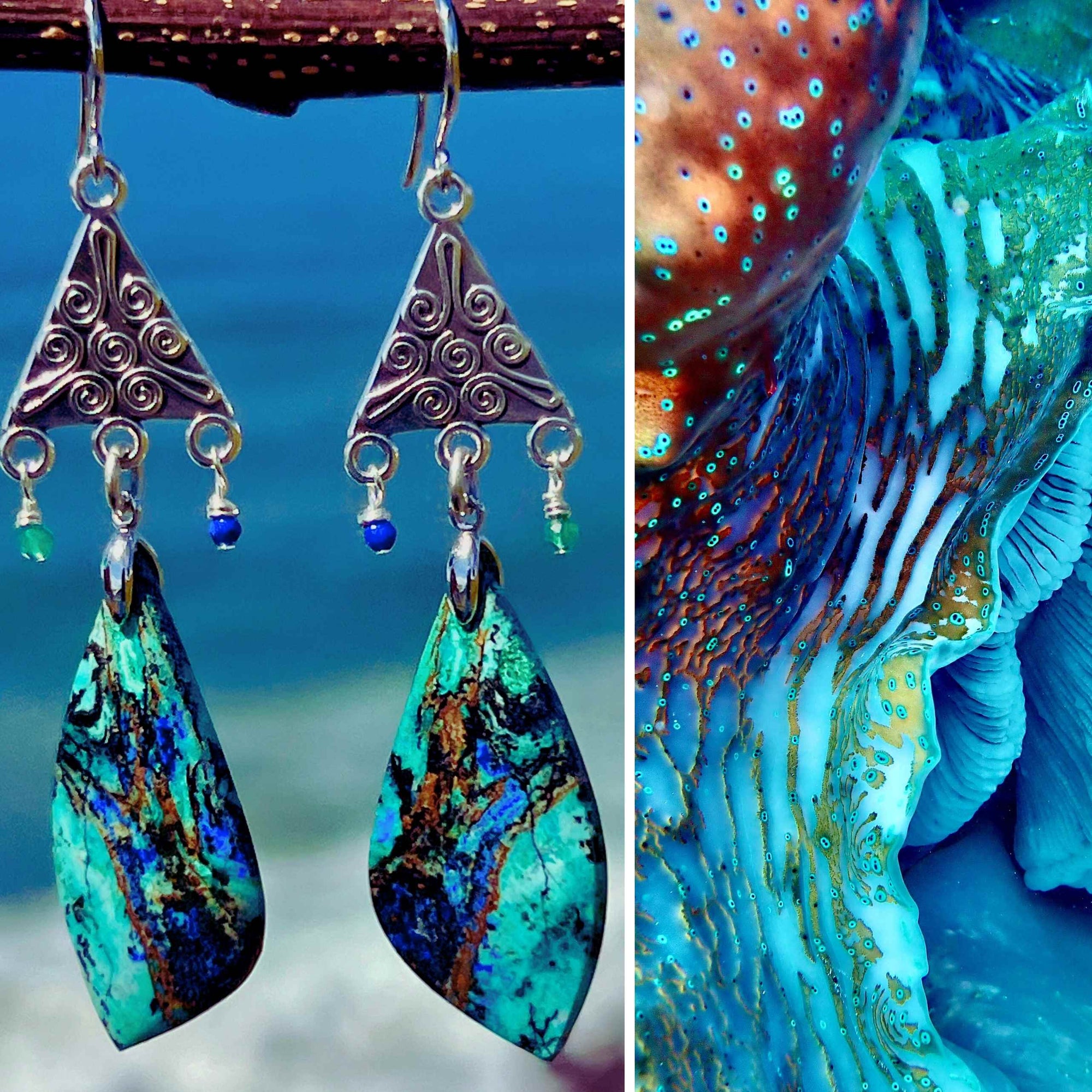 N°020 Statement Earrings - The Vanuatu Collection