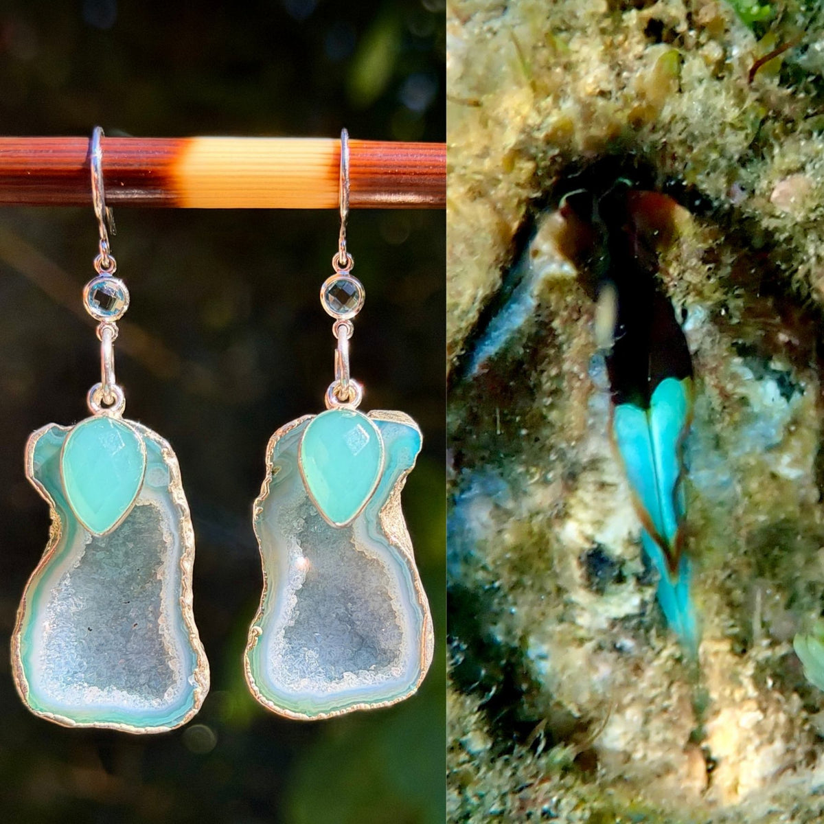 N°022 Statement Earrings - The Sri Lanka Collection