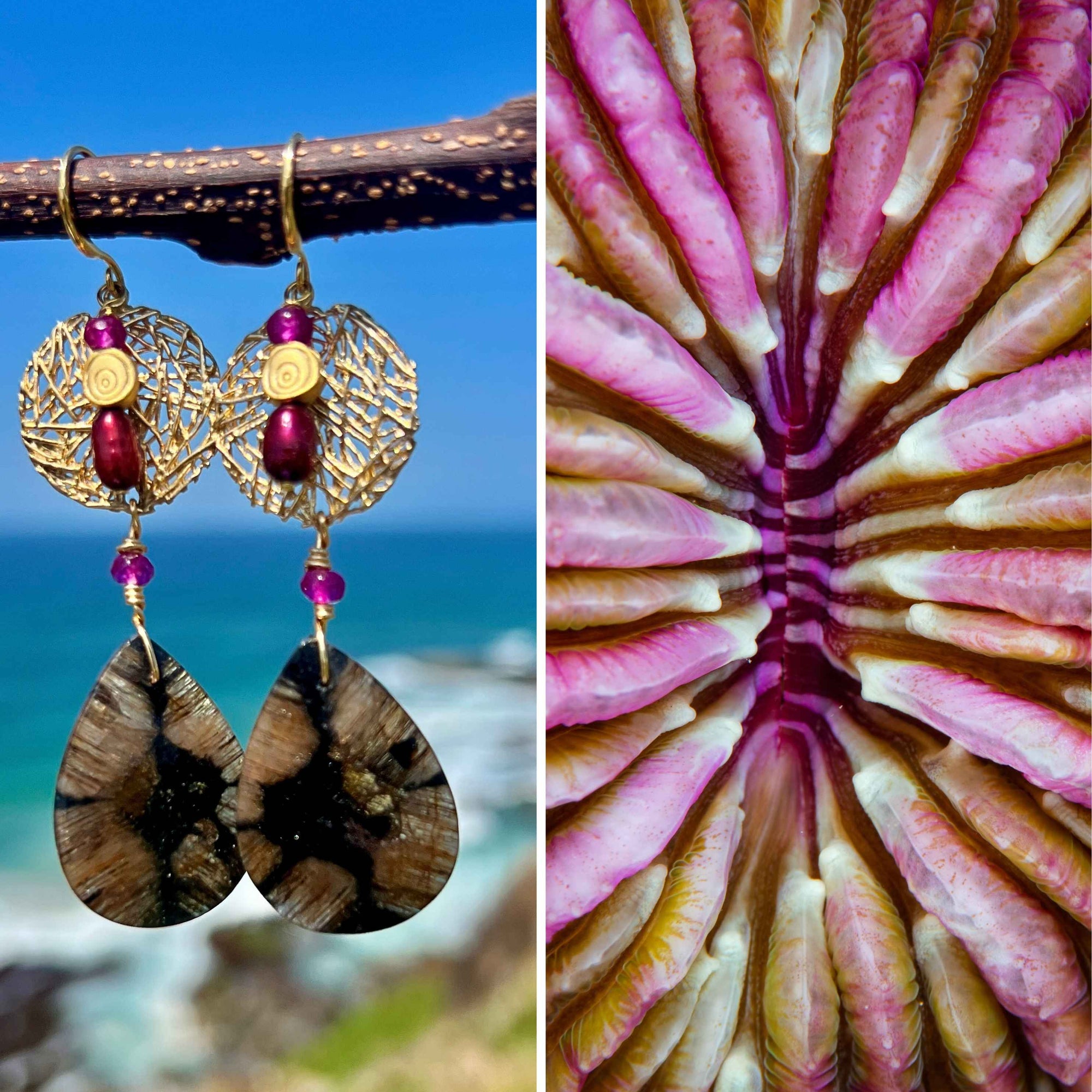 N°027 Statement Earrings - The Vanuatu Collection