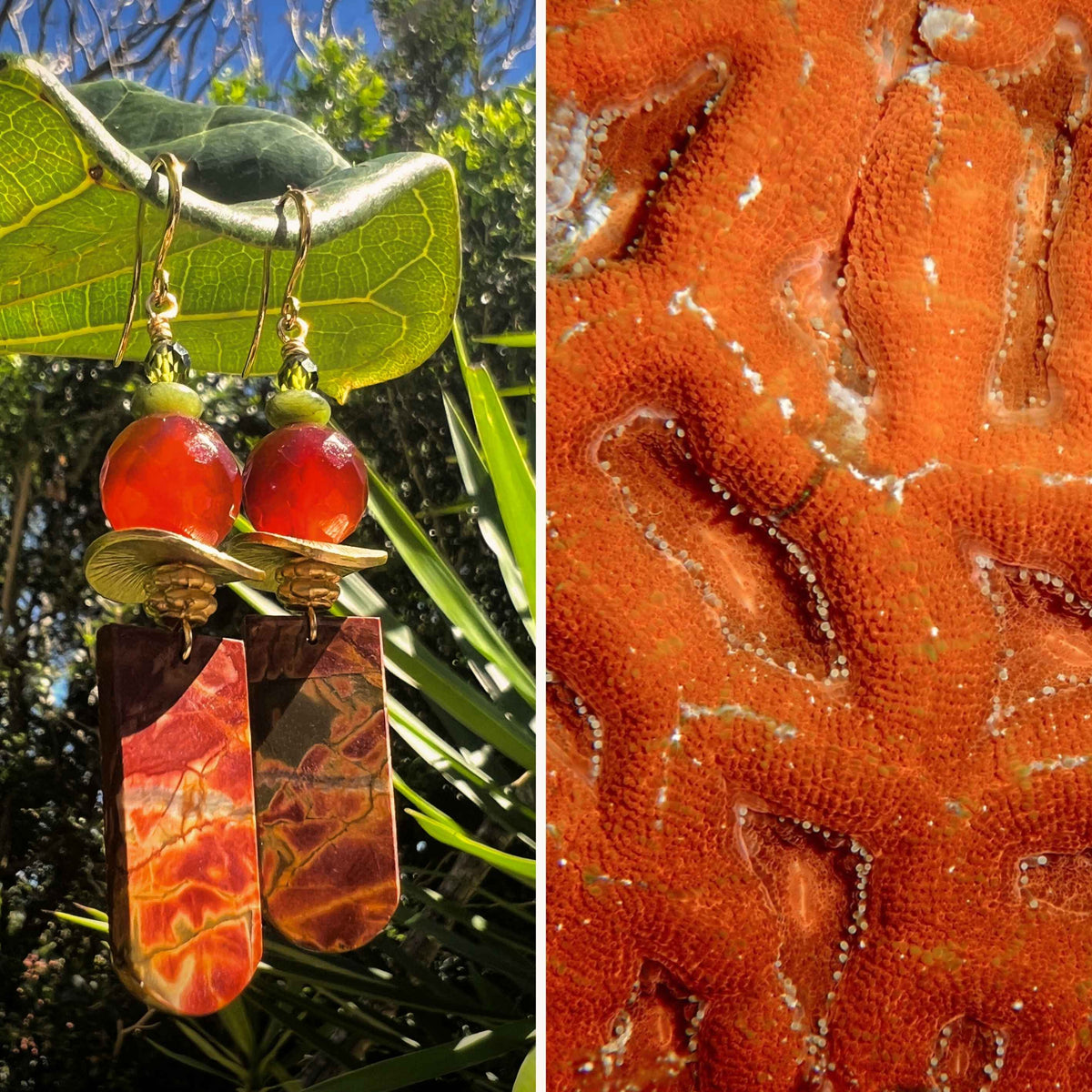 N°028 Statement Earrings - The Vanuatu Collection