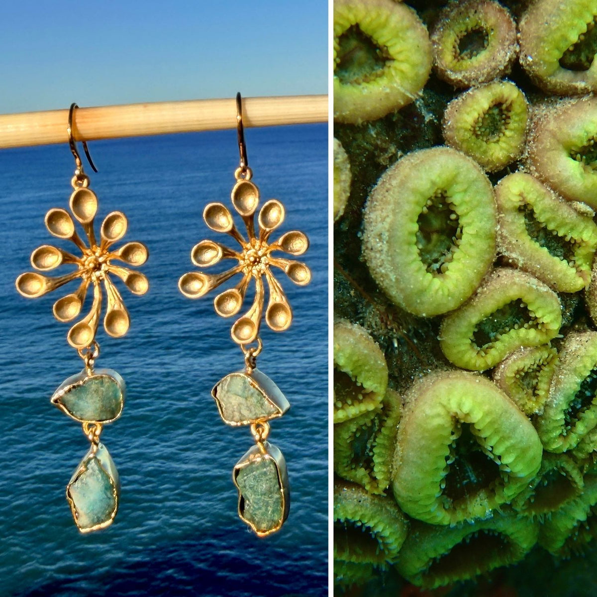 N°029 Statement Earrings - The Sri Lanka Collection