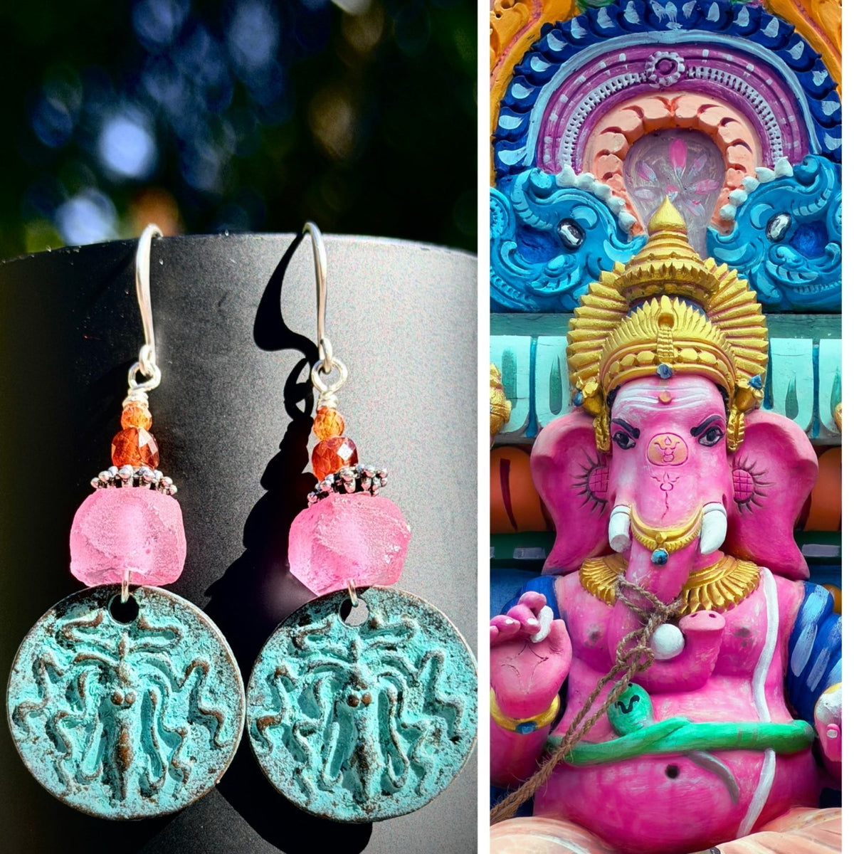 N°002 Statement Earrings - The Sri Lanka Collection