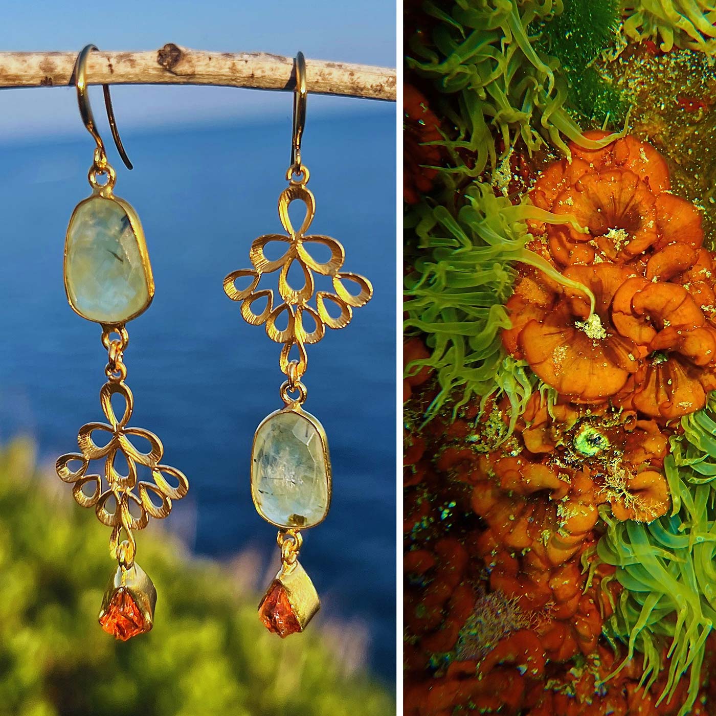 N°040 Statement Earrings - The Mallorca Collection