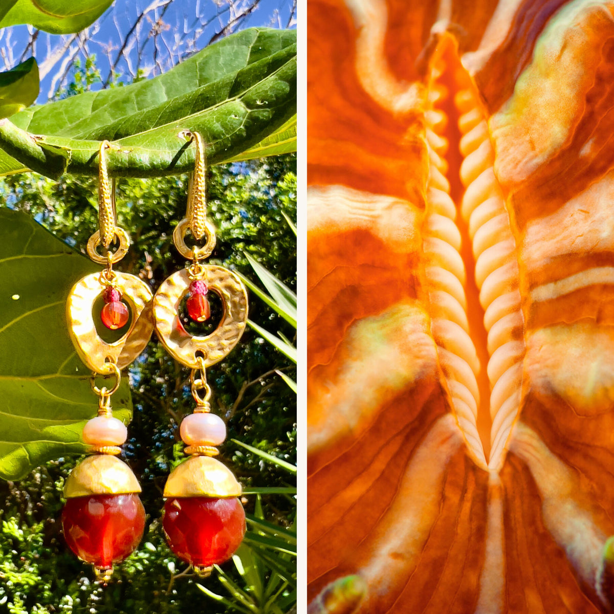 N°041 Statement Earrings - The Vanuatu Collection