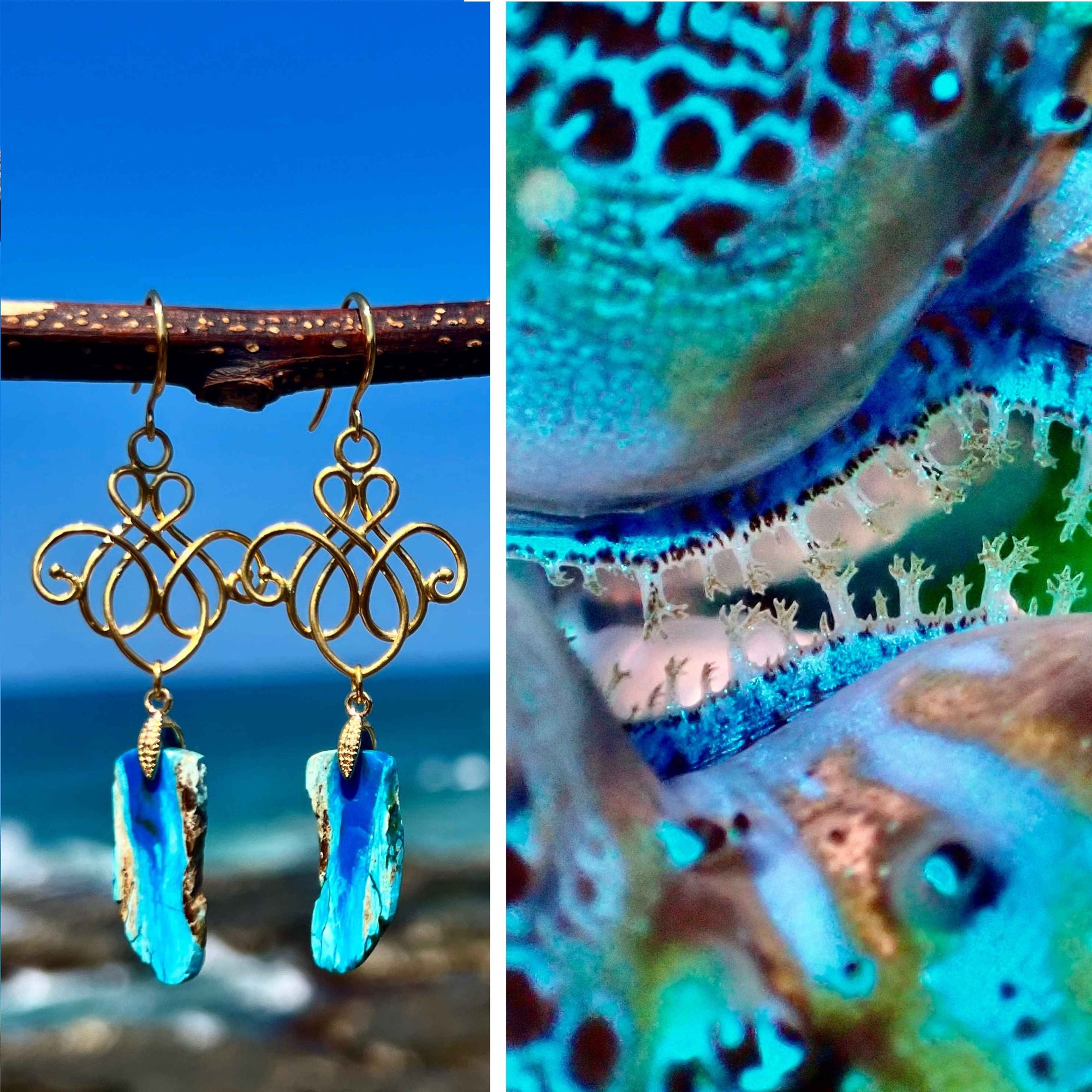 N°046 Statement Earrings - The Vanuatu Collection