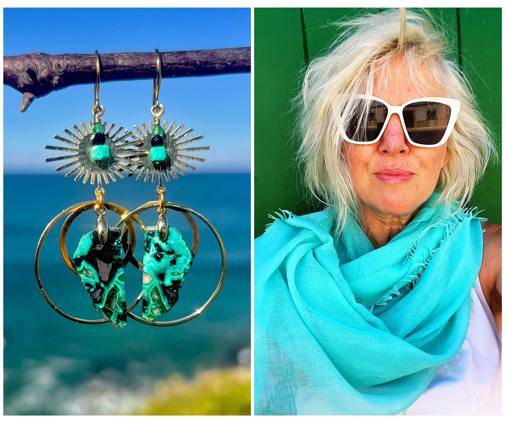 N°052 Statement Earrings - The Mallorca Collection