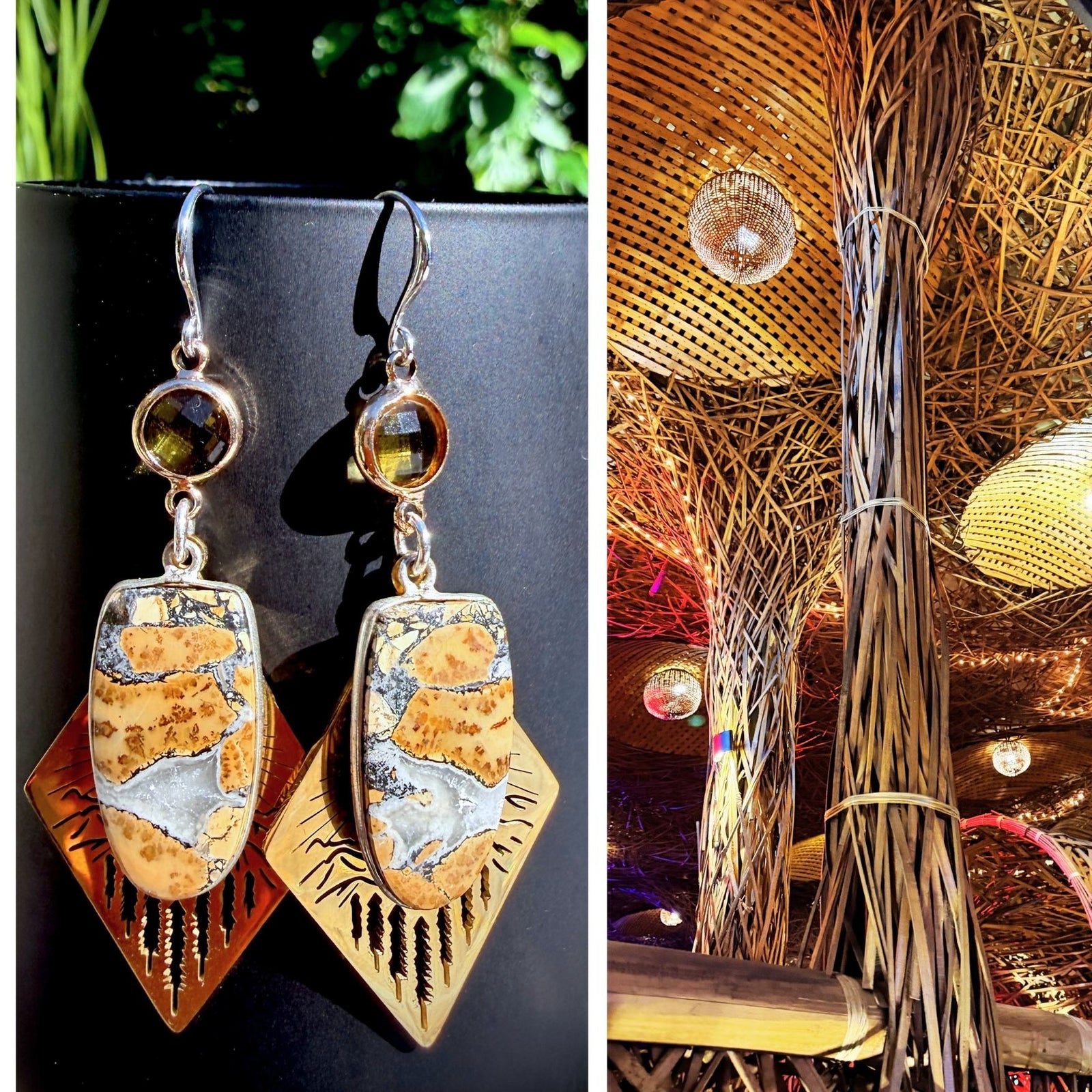 N°054 Statement Earrings - The Sri Lanka Collection