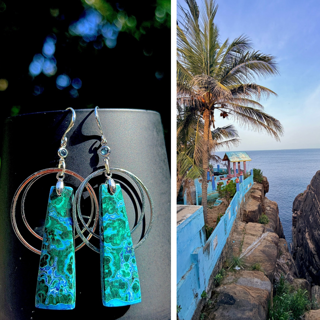 N°055 Statement Earrings - The Sri Lanka Collection
