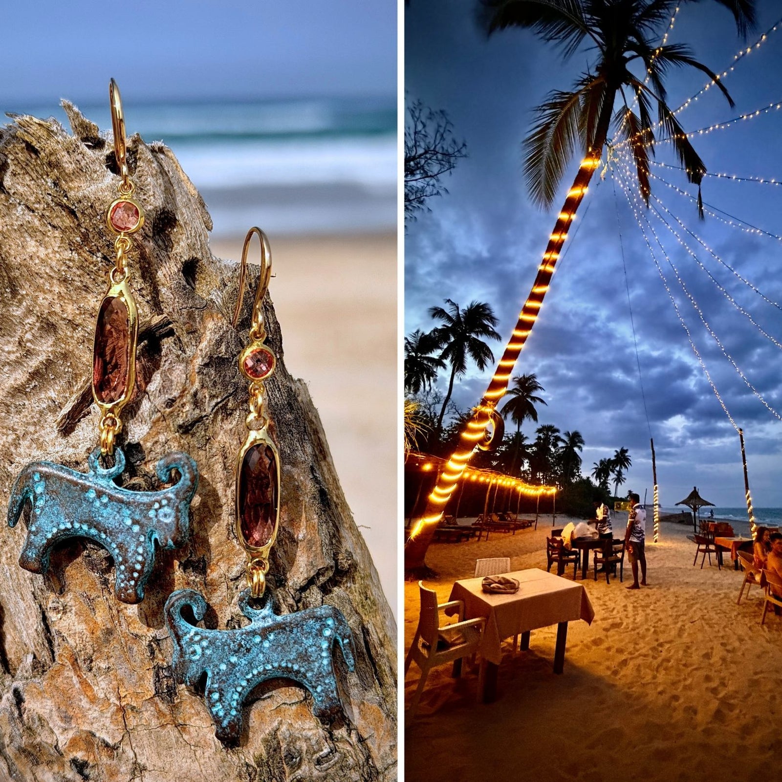 N°058 Statement Earrings - The Sri Lanka Collection