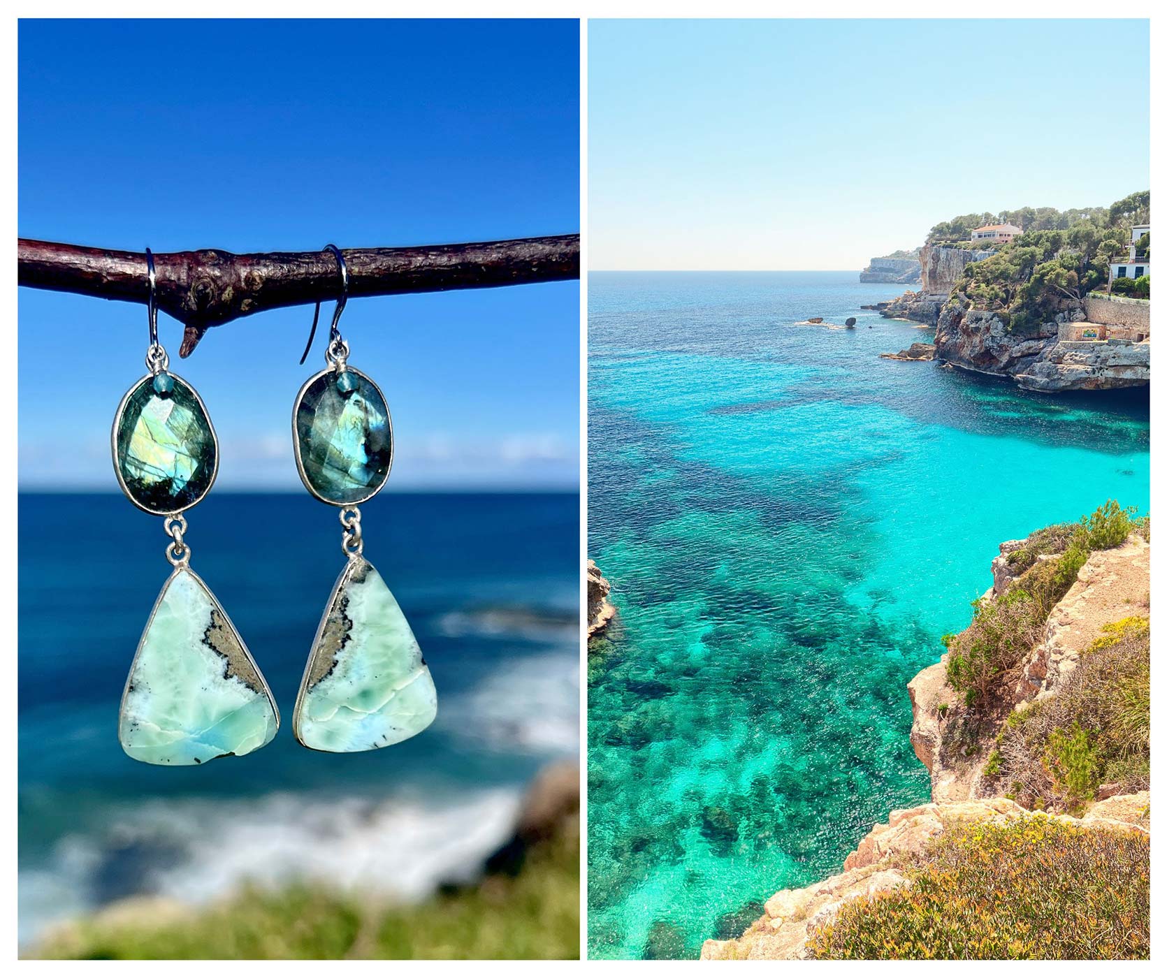 N°058 Statement Earrings - The Mallorca Collection