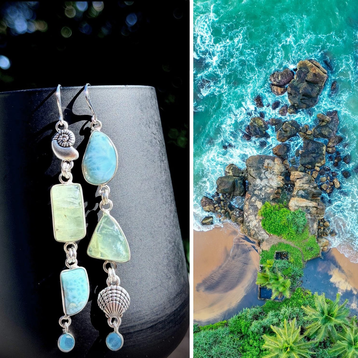 N°060 Statement Earrings - The Sri Lanka Collection