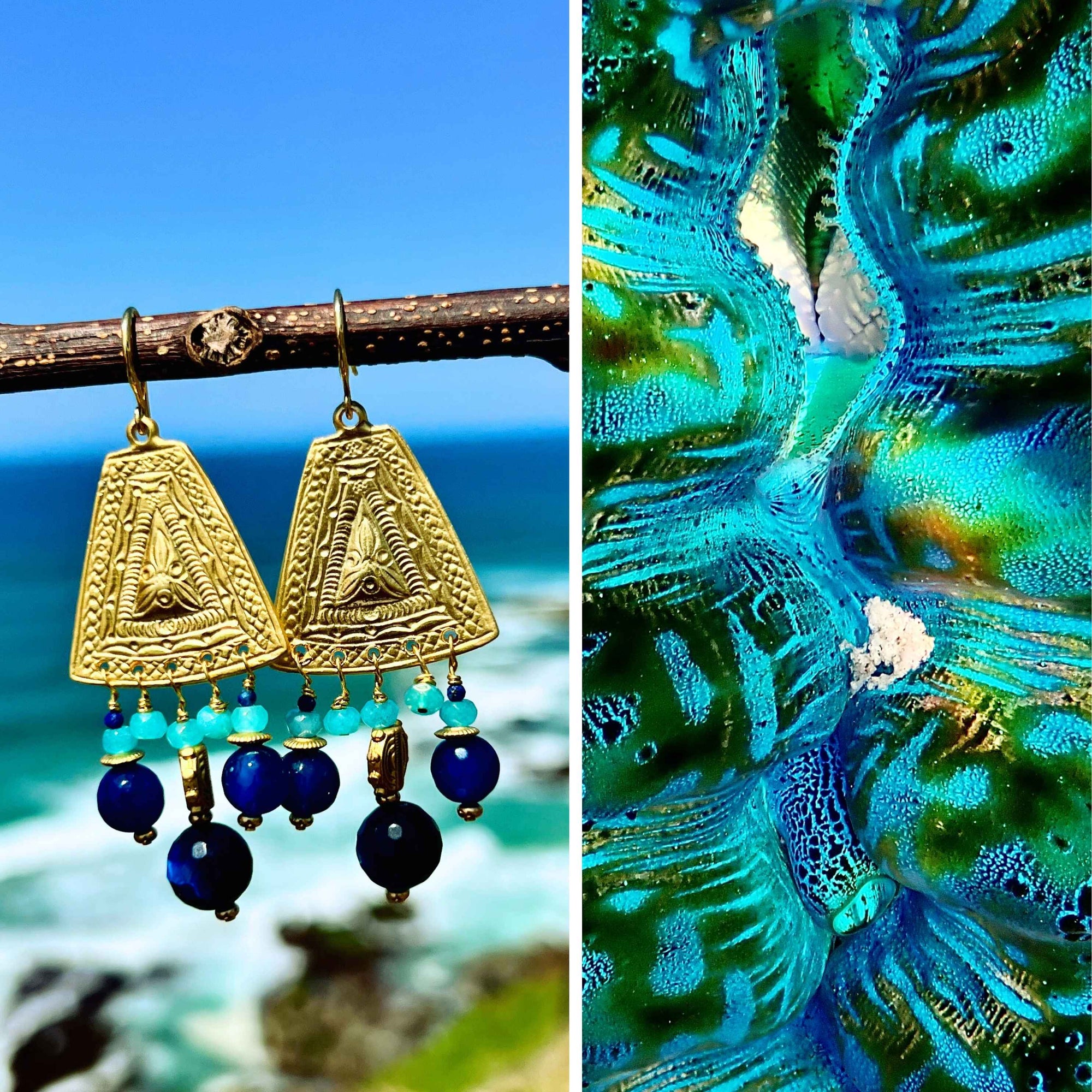 N°061 Statement Earrings - The Vanuatu Collection
