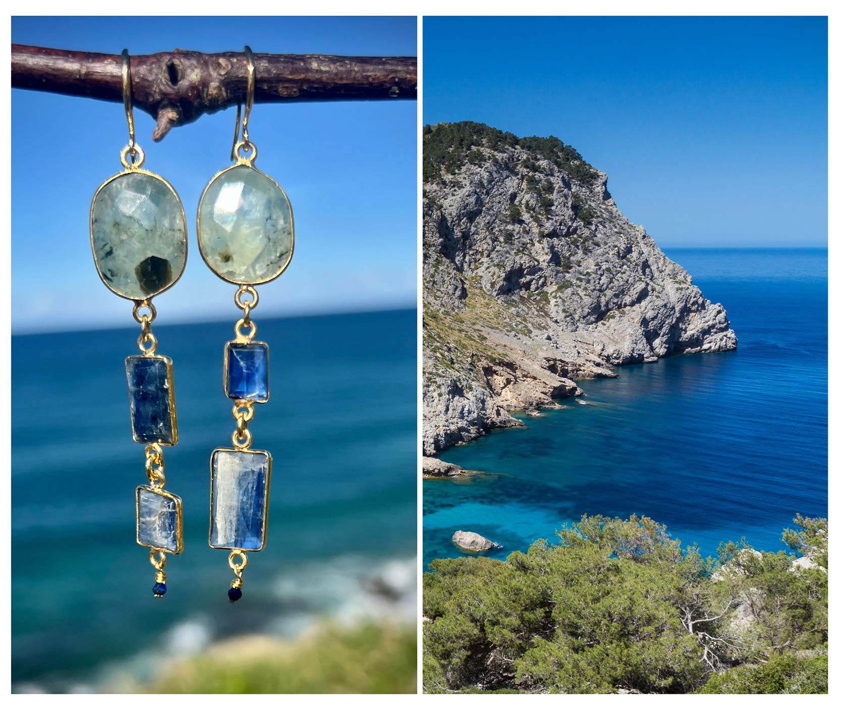 N°063 Statement Earrings - The Mallorca Collection