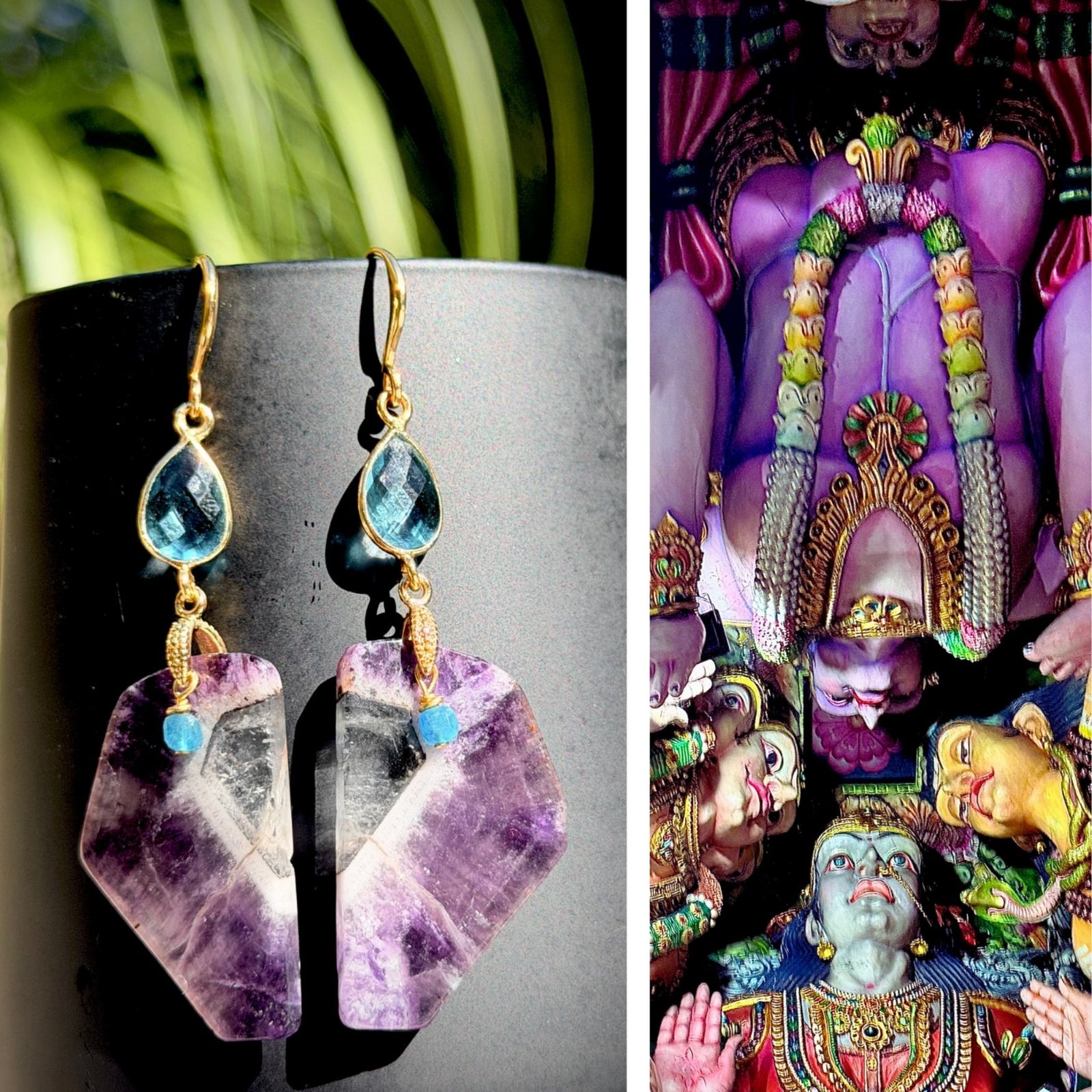 N°063 Statement Earrings - The Sri Lanka Collection
