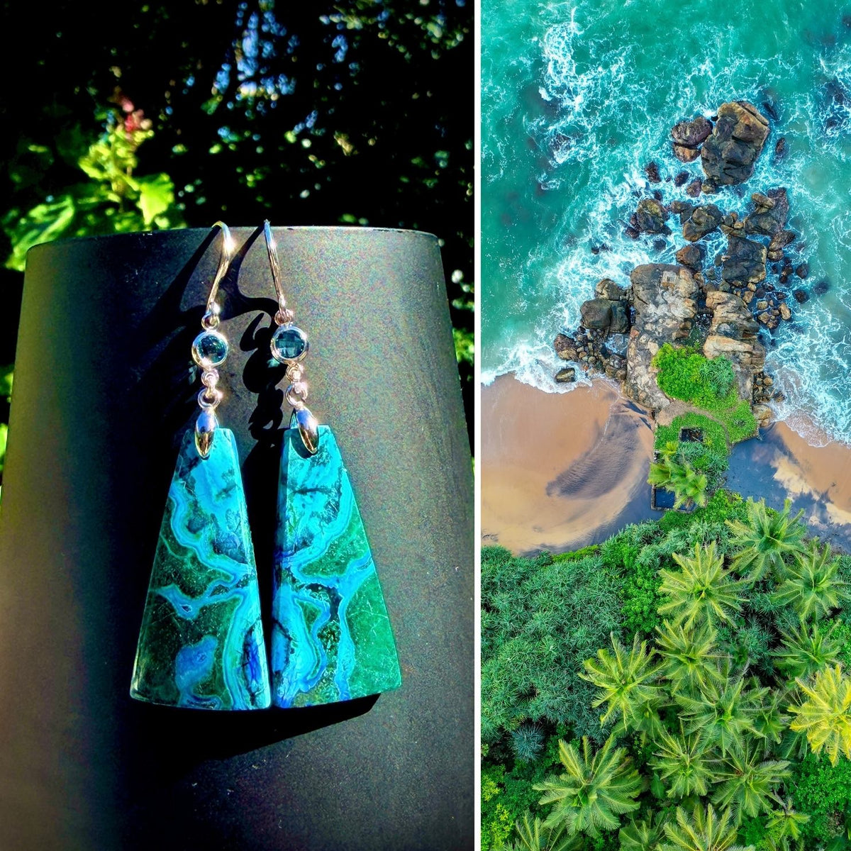 N°067 Statement Earrings - The Sri Lanka Collection