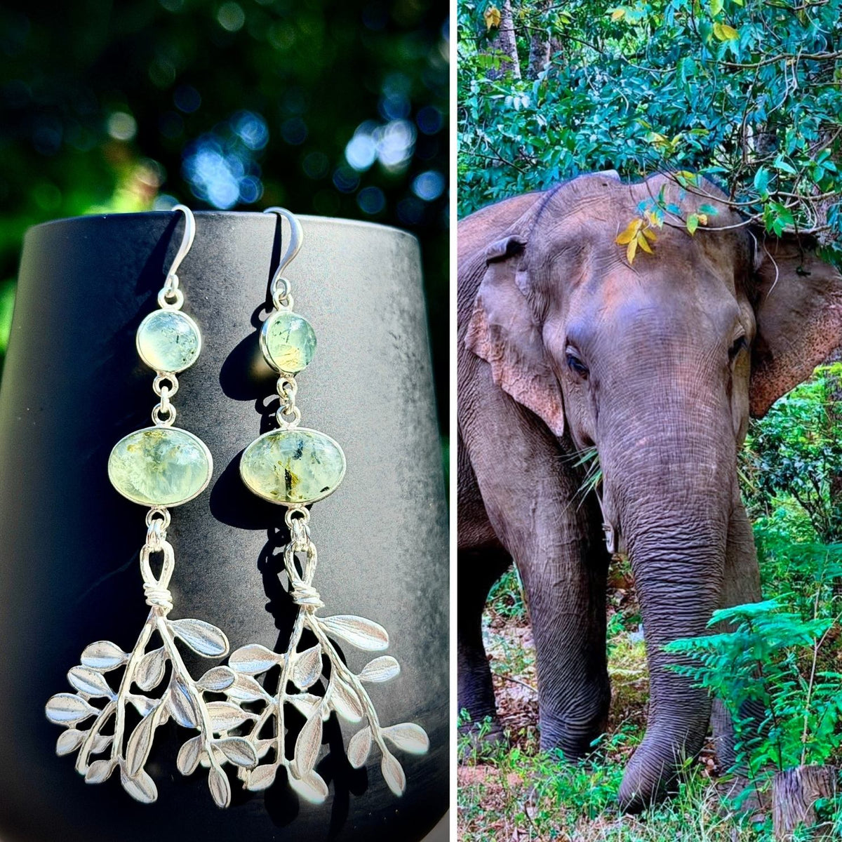 N°073 Statement Earrings - The Sri Lanka Collection